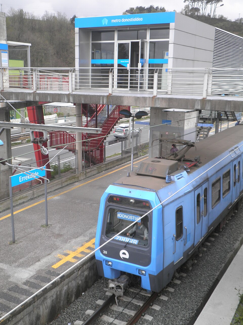 San Sebastián desde el aeropuerto de Bilbao