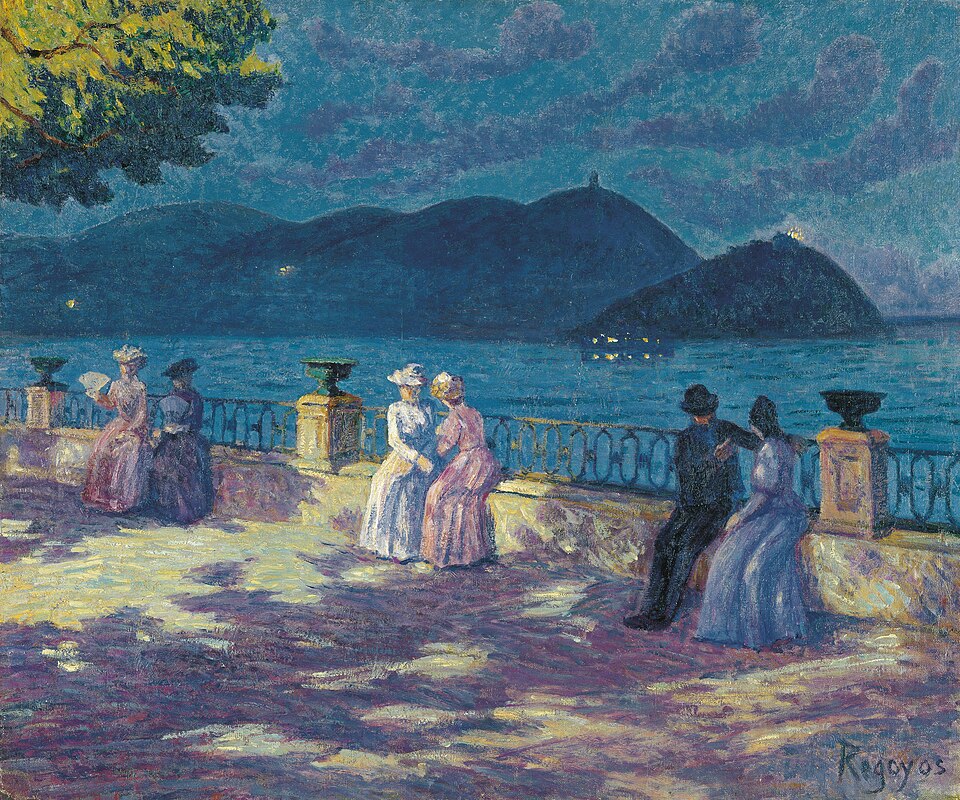 San Sebastián de noche